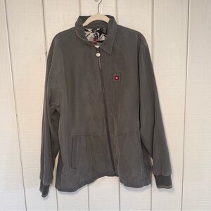 Vintage Quiksilver Y2K Gray Windbreaker Jacket